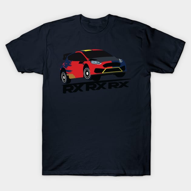 Fiesta RX T-Shirt by AutomotiveArt